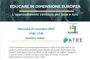 Scopri di più sull'articolo Webinar sull’apprendimento continuo per tutte/i